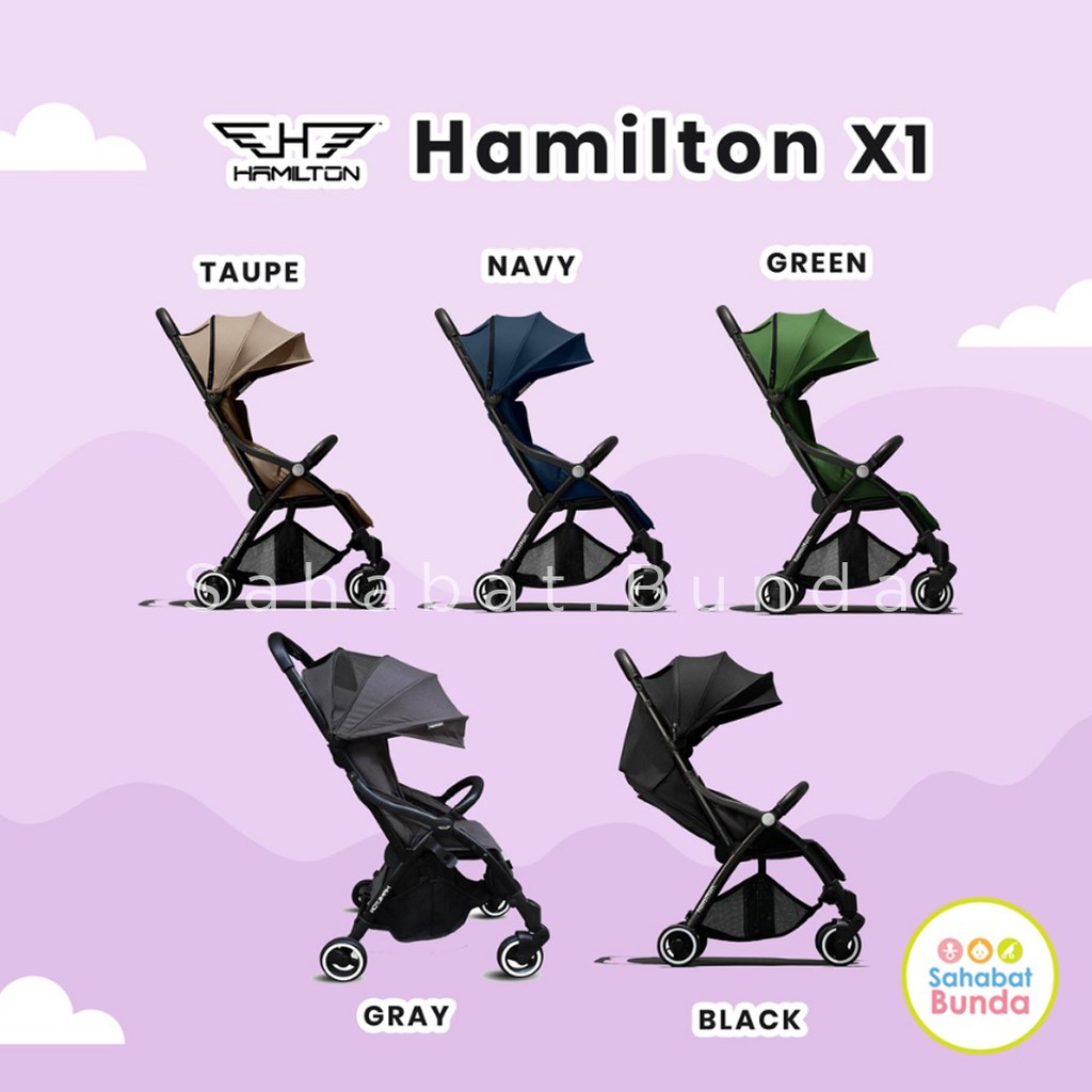 Hamilton cheap stroller harga