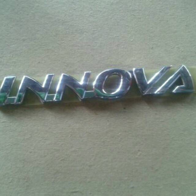 Jual Emblem Logo Tulisan INNOVA ( Kecil ) Untuk Kijang INNOVA | Shopee ...