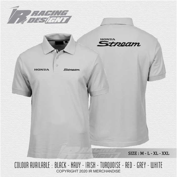 Jual Poloshirt Kaos Polo Kerah Honda Stream Terbaru Murah Distro Sm