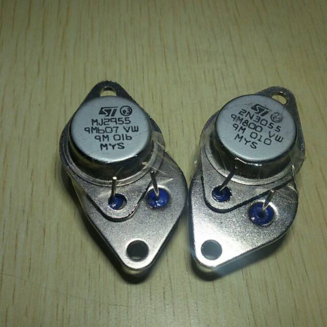Jual Transistor kancing/kodok MJ2955-2N3055 | Shopee Indonesia