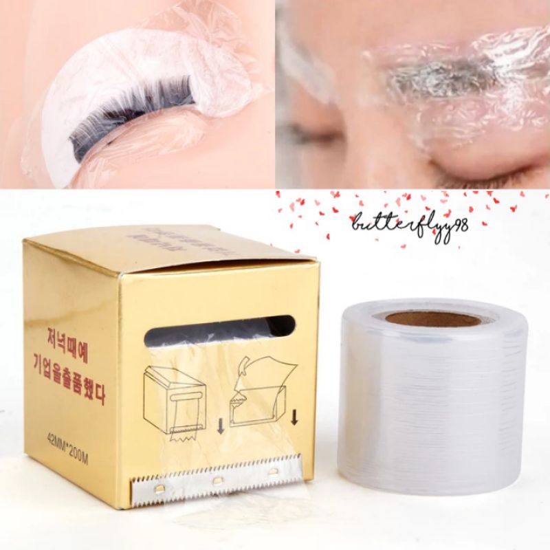 Jual Plastic Wrap Sulam Alis Bibir Lash Lift Wrapping Shopee Indonesia