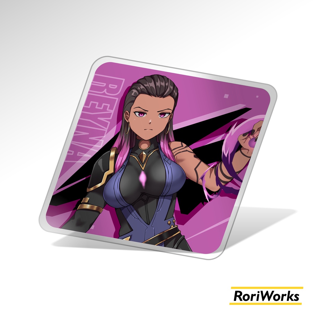 Jual Acrylic Coaster Anime - Reyna Valorant | Shopee Indonesia