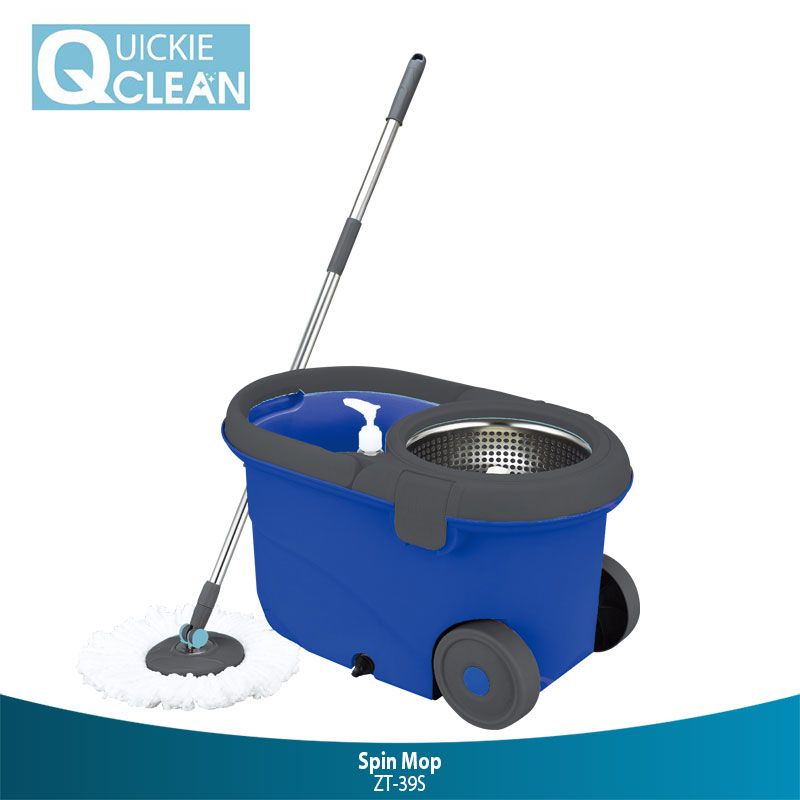 Jual Quickie Clean Spin Mop Pel Lantai ZT39S Shopee Indonesia