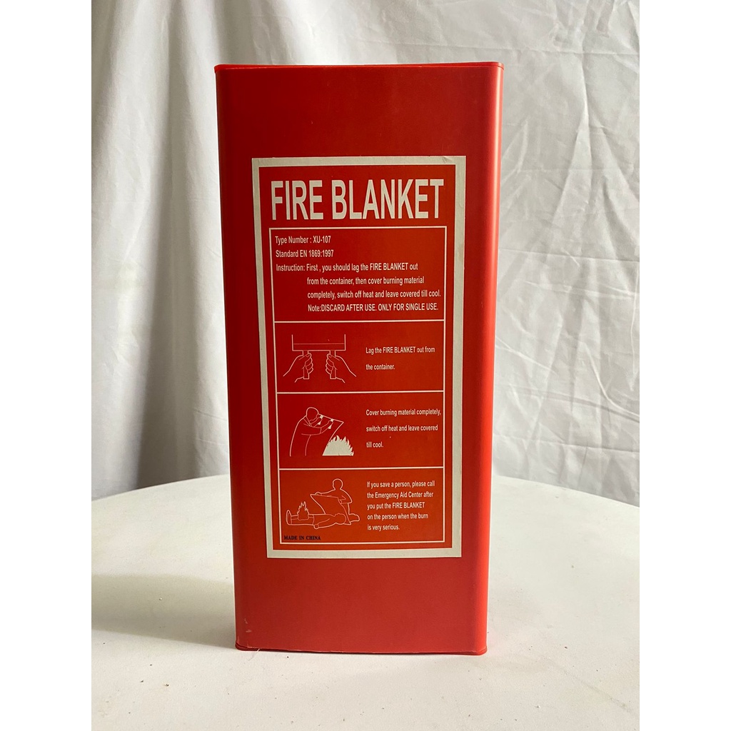 Jual Fire Blanket hard case , ukuran 1,2 x 1,8 meter Shopee Indonesia