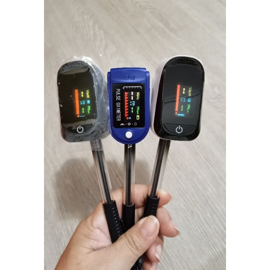 Jual (Original) fingertip pulse oximeter oxymeter spo2 alat ukur kadar ...