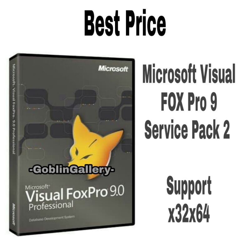 Jual Visual FOX Pro 9 Service Pack 2 Full Version | Shopee Indonesia