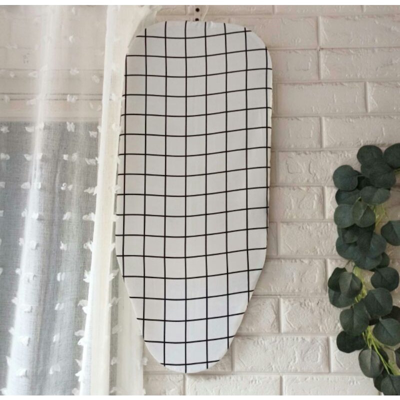 Jual Cover meja setrika aesthetic simple bahan katun estetik | Shopee