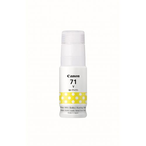 Tinta Original Canon 71 Yellow GI71Y - Tinta Canon G1737 G2770 G3770 G4770 G1730 G2730 G3730 (3)
