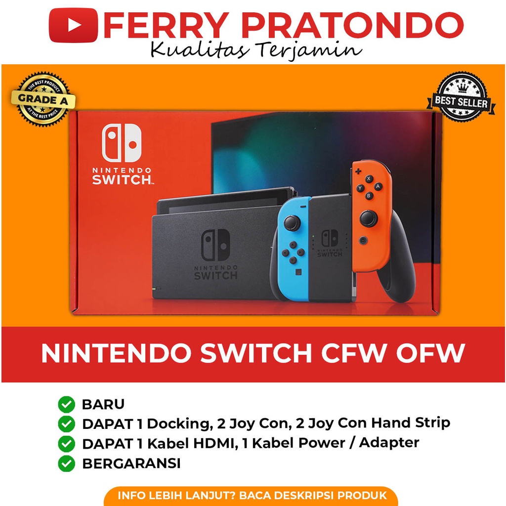 Jual Nintendo Switch CFW OFW | Shopee Indonesia