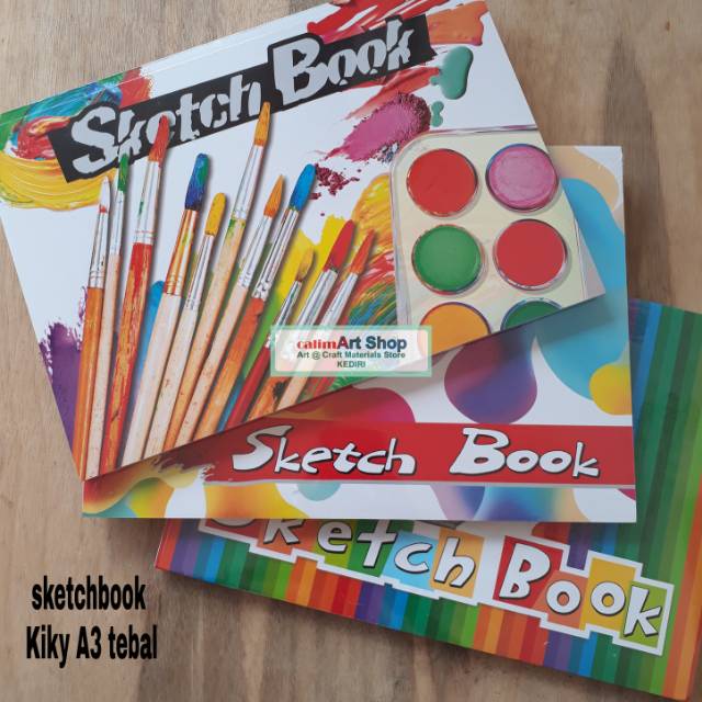 Jual Sketchbook Kiky A3 isi 50 lembar Shopee Indonesia