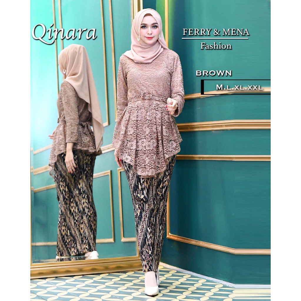 Jual KEBAYA QINARA/ KEBAYA SEPINGGUL/ KEBAYA KEKINIAN/ KEBAYA PESTA WISUDA  MODERN STYLE HIJAB / KEBAYA REMAJA TERBARU HARGA PROMO MODEL KEKINIAN 2020  PAKAIAN WANITA BAJU KURUNG MUSLIM / KEBAYA TRADISIONAL MELAYU /