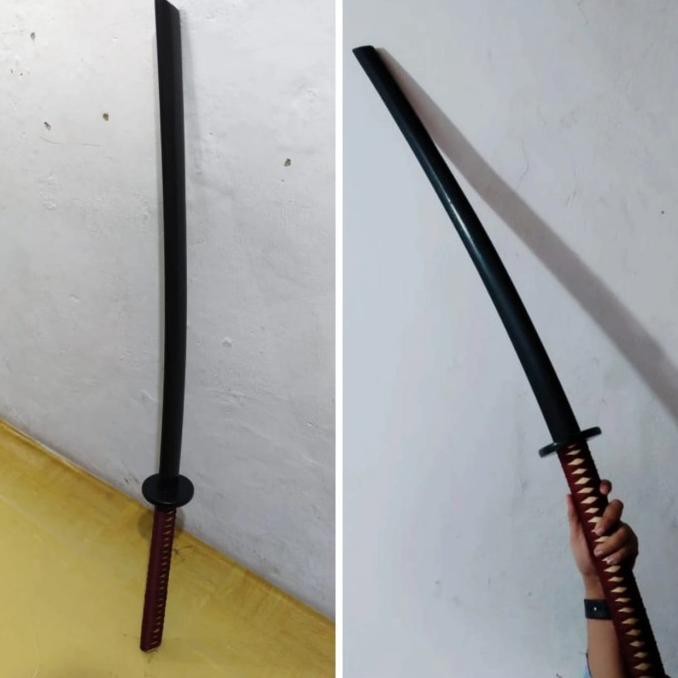 Jual Pedang Boken Woonden Sword Kayu Kendo Aikido Stick Panjang 100 Cm ...