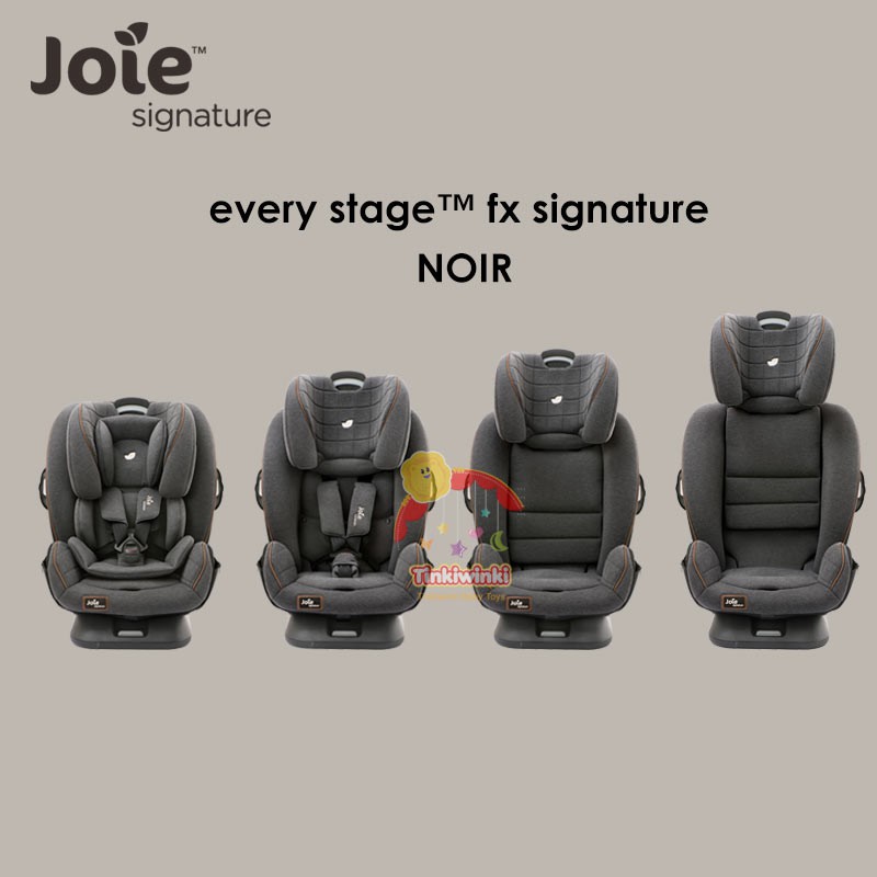 Jual Joie Car Seat Every Stages FX Signature NOIR Black konfirmasi ongkir terlebih dahulu Shopee Indonesia