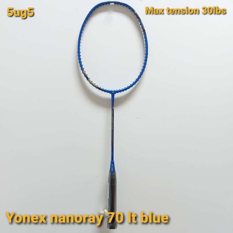 Jual Raket Badminton Yonex Nanoray 70 Light Biru | Shopee Indonesia