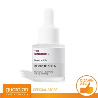 Jual The Originote Bright B3 Serum Niacinamide + Glutathione With Jeju ...