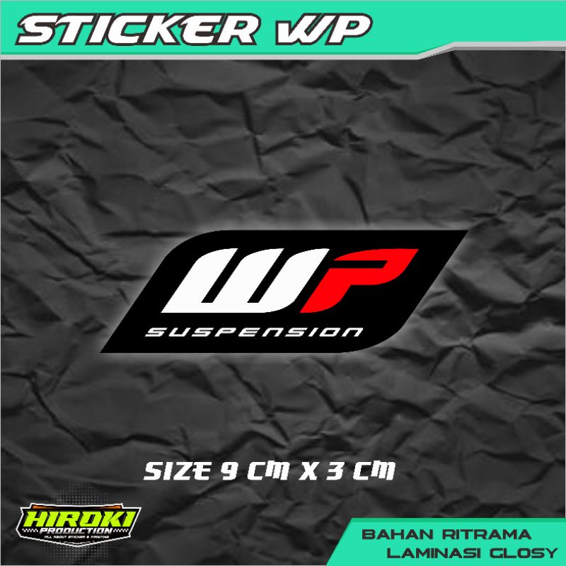 Jual Sticker WP suspension | Shopee Indonesia