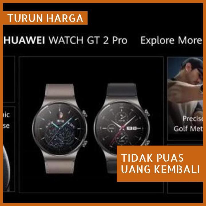 Jual TURUN HARGA HUAWEI WATCH GT2 PRO HUAWEI GT 2 PRO 46.7MM SMARTWATCH GARANSI RESMI ABU ABU Shopee Indonesia