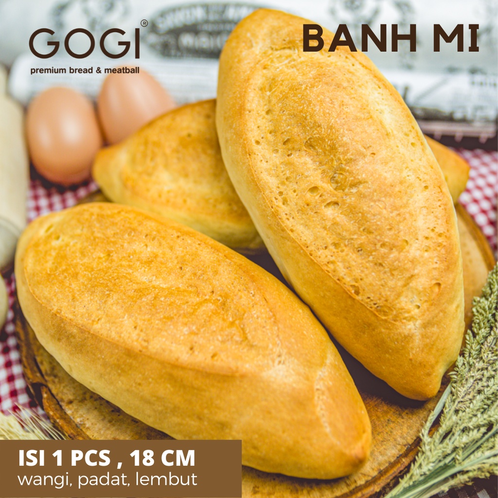 Jual Banh Mi Isi 3 Pcs / Roti Banh Mi Vietnam / Vietnamese Banh Mi ...