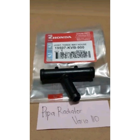 Jual Pipa T Radiator Vario 110 Lama Asli Original AHM | Shopee Indonesia