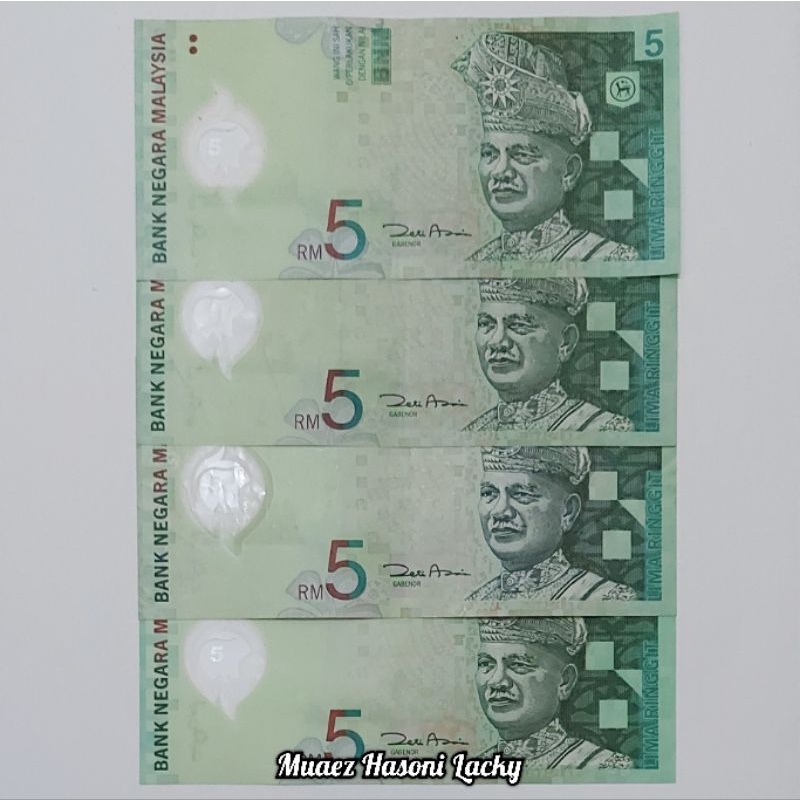 Jual Koleksi Ringgit Malaysia Pecahan 5 Old Series Bahan Polymer ...