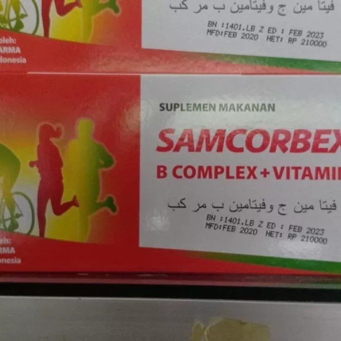 Jual Samcorbex (B complex + vitamin C) | Shopee Indonesia