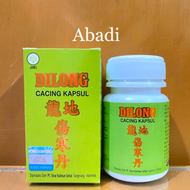 Jual Dilong Cacing Kapsul Isi Obat Tipes Typhus Shopee Indonesia