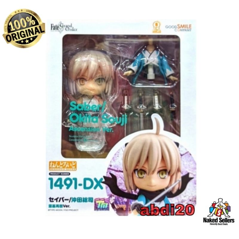Good Smile Fate/Grand Order: Saber/Okita Souji (versión Ascensión) Figura De Acción De Lujo Nendoroid