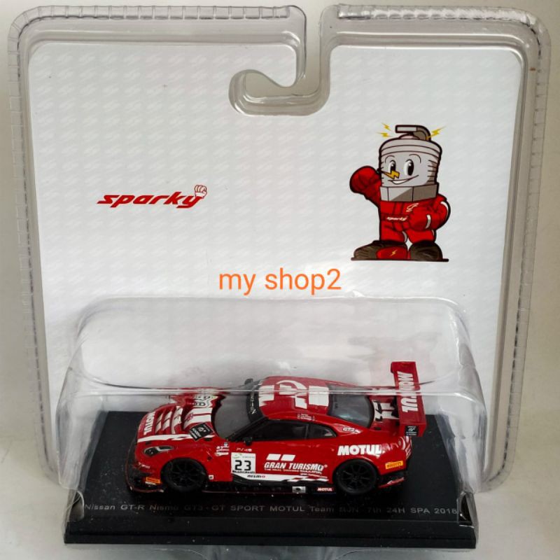 Jual Sparky Skala 1:64 Nissan GTR R35 Nismo Red | Shopee Indonesia