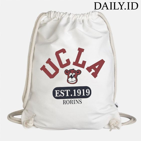 Jual TAS SERUT KANVAS MOTIF LOGO UNISEX | Shopee Indonesia