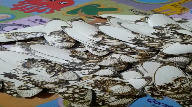 Jual MINIATUR SURFING BOARD BAMBOO ART PYROGRAPHY | Shopee Indonesia