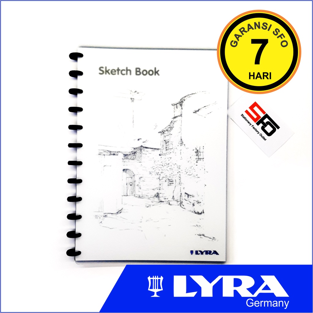 Jual Sketchbook Lyra A4 SFO Semarang Official Shopee Indonesia