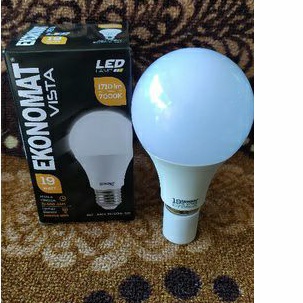 Jual Lampu Ekonomat Vista Watt W Bohlam Dop Led K Putih