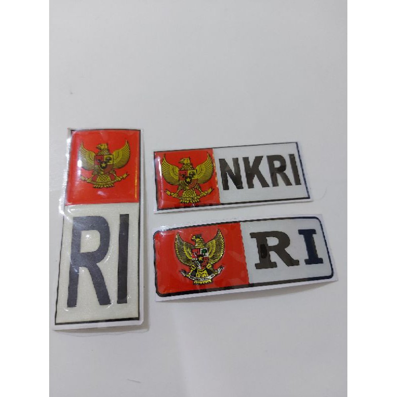 Jual Sticker Emblem Ri Nkri Garuda Timhul D Shopee Indonesia