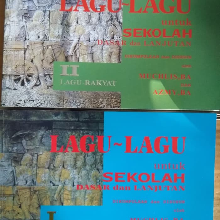 Jual Buku LAGU LAGU WAJIB DAN DAERAH SATU PAKET (2 BUKU) | Shopee Indonesia