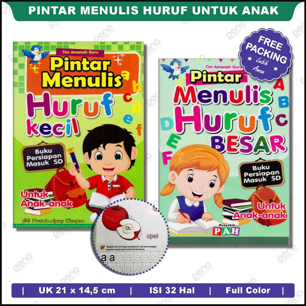 Jual Buku Belajar Menulis Huruf Abjad Besar Dan Kecil - Buku Latihan ...