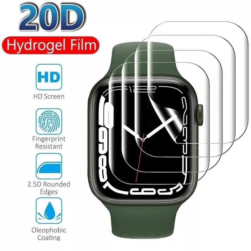 Jual Hydrogel Screen Protector for Apple Watch Series 7 (41mm/45mm) Shopee Indonesia