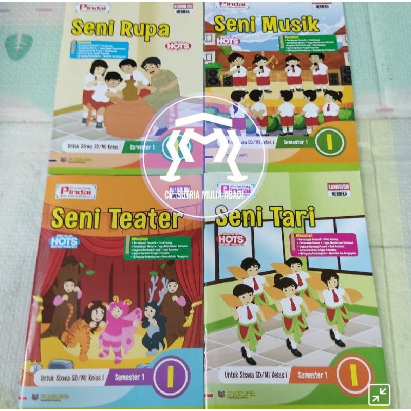 Jual LKS PINDAI SENI KURIKULUM MERDEKA KELAS 1 SD SEMESTER 1 | Shopee ...
