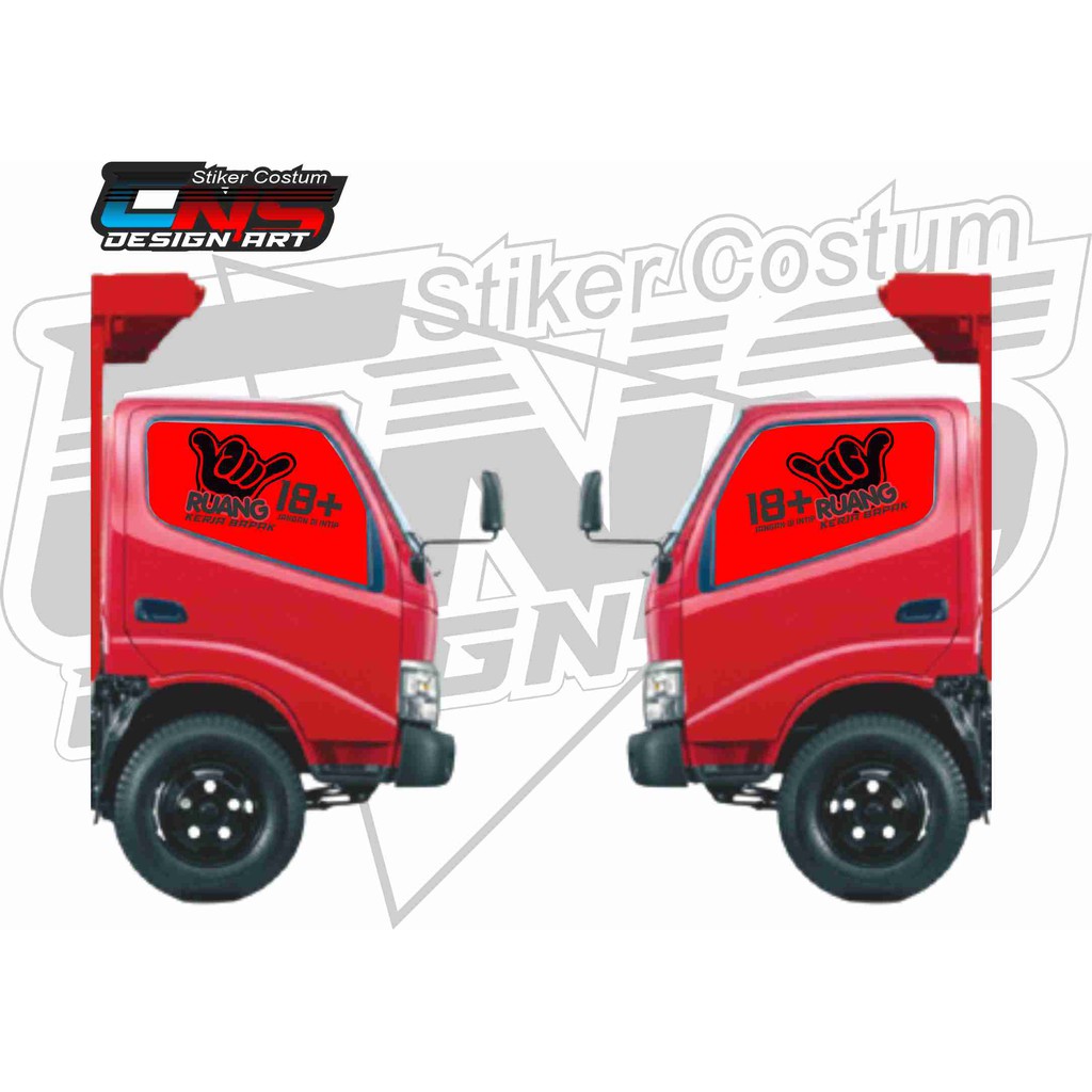 Jual stiker decal /sticker dyna kaca costum murah | Shopee Indonesia
