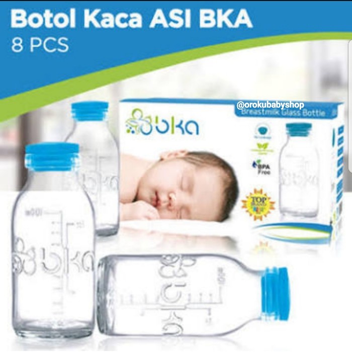 Jual SUPER SALE BKA Botol Asi Kaca Isi 8 ORDER-KIRIM | Shopee Indonesia