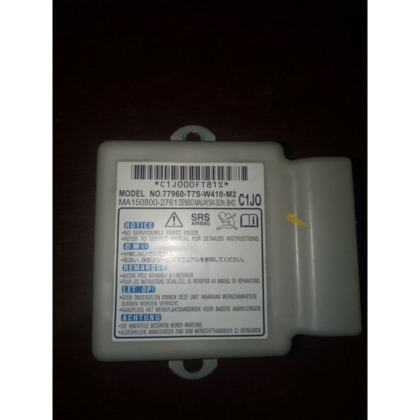 Jual MODUL SRS AIRBAG HONDA HRV 77960T7SW410M2 Shopee Indonesia