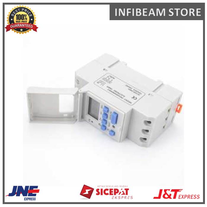 Jual Taffware Timer Programmable Time Switch Relay 16A 220V 2000W ...