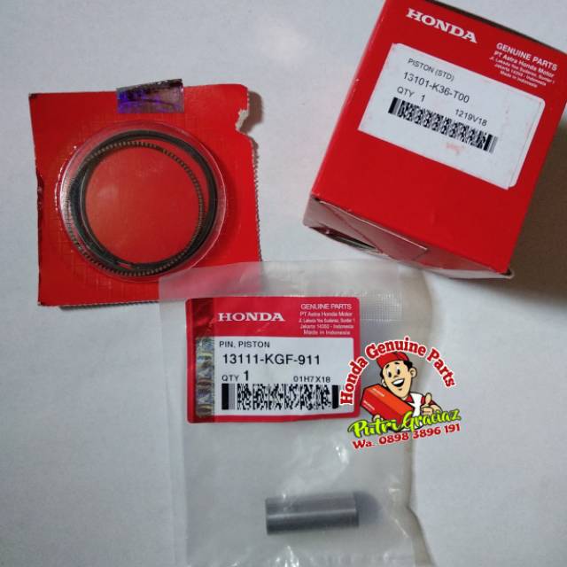 Jual Paket Piston Kit Vario 150 Os Standar Ori Ahm Piston Graciaz