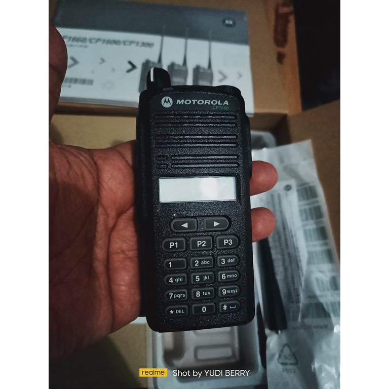 Jual Ht Motorola CP 1660 Frekuensi Uhf Low Band atau Frekuensi 350Mhz ...