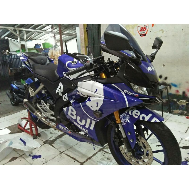 Jual decal stiker fullbody R15 v3 redbull | Shopee Indonesia