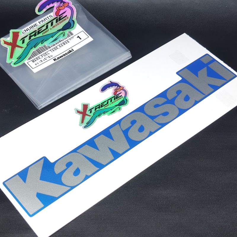 Jual Striping Stiker Tangki Ninja Rr Old Zx Biru Original Kawasaki Sticker Shopee Indonesia