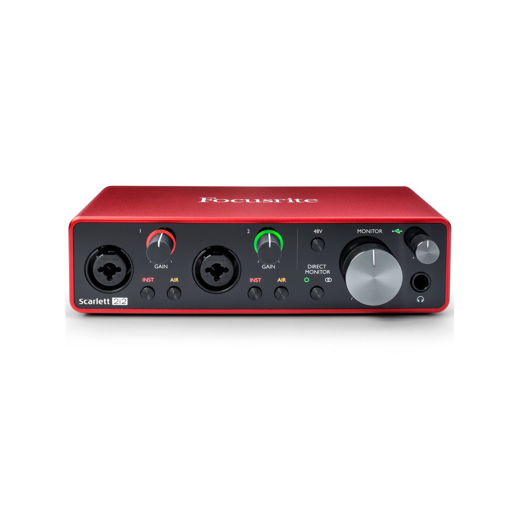 Jual [Ready Stock] Focusrite Scarlett 2i2 3rd Gen USB Audio Interface Shopee Indonesia