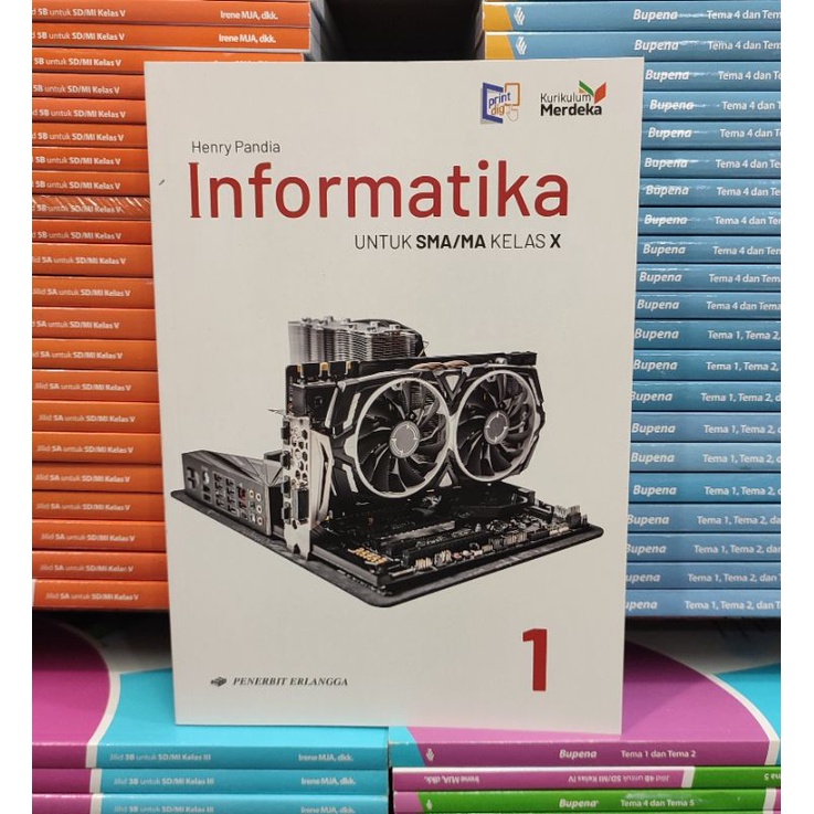 Jual Buku Informatika Untuk Smama Kelas X Erlangga Kurikulum Merdeka Shopee Indonesia 4780