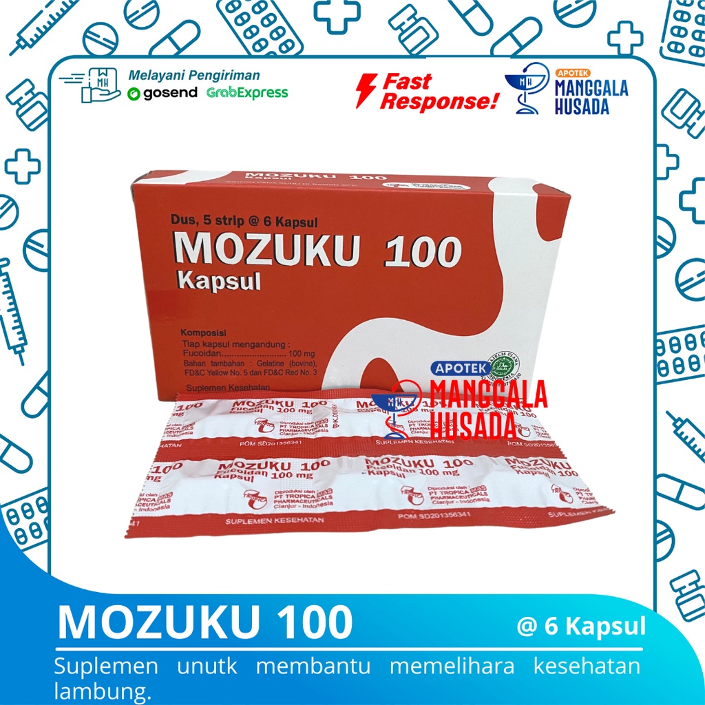 Jual MOZUKU 100 PER STRIP @ 6 KAPSUL | Shopee Indonesia