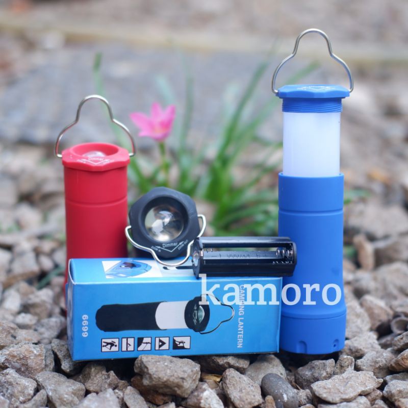 Lampu Tenda - Lentera Senter Camping Zoom 6699