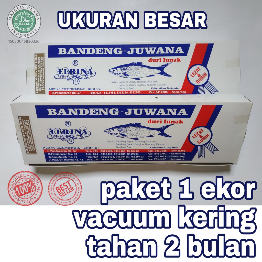 Jual Bandeng Presto Duri Lunak Vacum Kering Juwana Elrina Semarang 1